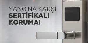 yangına dayanıklı otel kilidi