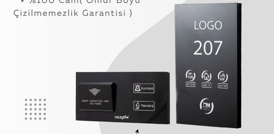 Doorbell (DND/MUR) Koridor Paneli | PMS Entegrasyonu — Telcom
