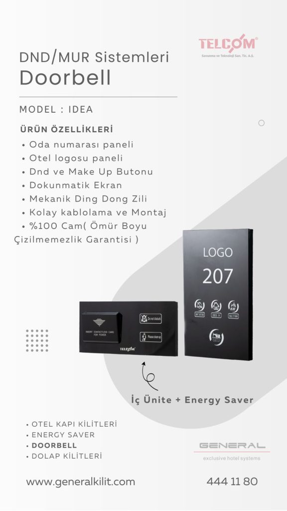 hotel doorbell nedir, dnd sistemi